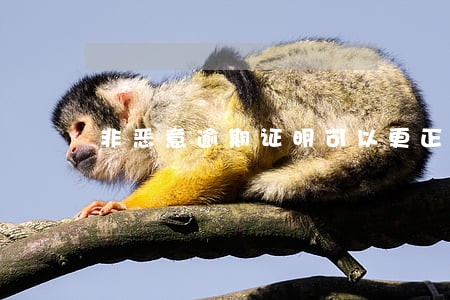 非恶意逾期证明可以更正征信吗 非恶意逾期证明可以更正征信吗