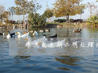 非恶意逾期证明处理征信修复 非恶意逾期证明处理征信修复
