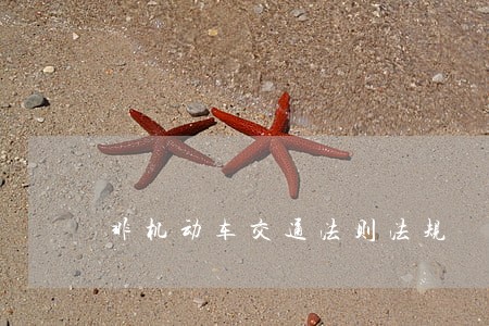 非机动车交通法则法规 非机动车交通法则法规