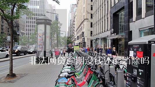 非法网贷逾期没钱还能消除吗