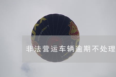 非法营运车辆逾期不处理公告