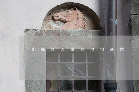 非税收入逾期申报处罚 非税收入逾期申报处罚