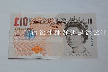 非诉讼律师好还是诉讼律师