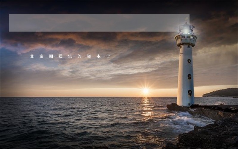 非逾期损失的资本金 非逾期损失的资本金