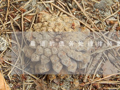 靠谱的债务处理律师要花多少钱 靠谱的债务处理律师要花多少钱