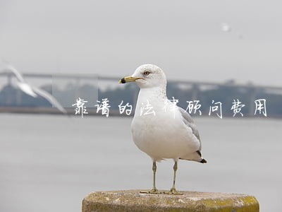 靠谱的法律顾问费用 靠谱的法律顾问费用