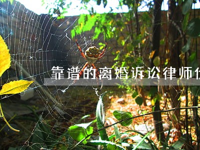靠谱的离婚诉讼律师价格 靠谱的离婚诉讼律师价格