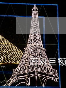面对巨额债务和逾期 面对巨额债务和逾期