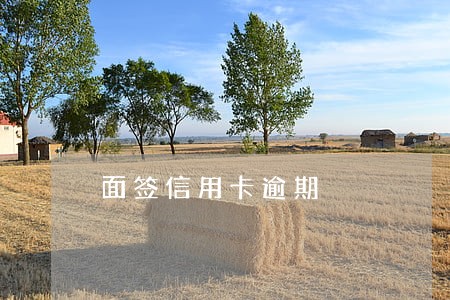 面签信用卡逾期