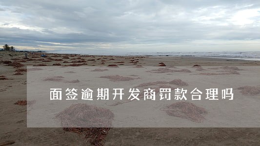 面签逾期开发商罚款合理吗 面签逾期开发商罚款合理吗