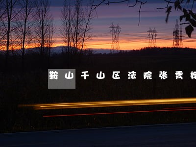 鞍山千山区法院张秀娥 鞍山千山区法院张秀娥