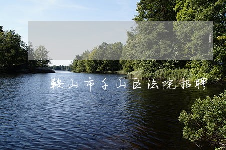 鞍山市千山区法院招聘 鞍山市千山区法院招聘