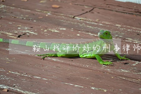 鞍山找评价好的刑事律师咨询电话 鞍山找评价好的刑事律师咨询电话