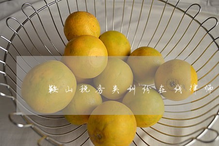 鞍山税务类纠纷在线律师 鞍山税务类纠纷在线律师