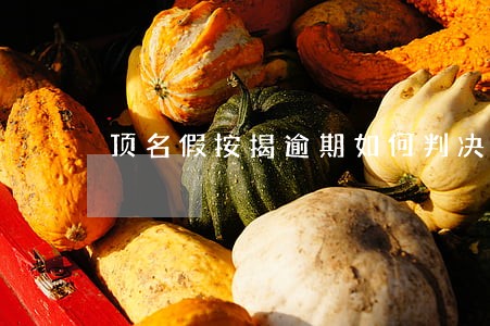 顶名假按揭逾期如何判决 顶名假按揭逾期如何判决