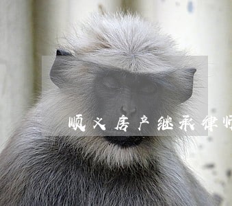顺义房产继承律师排行 顺义房产继承律师排行