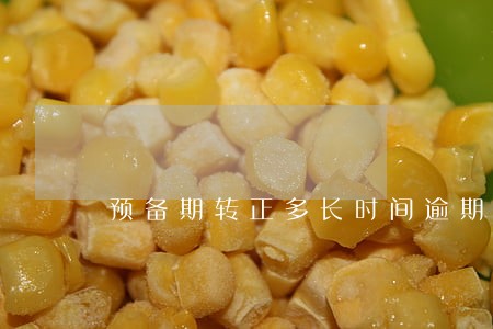 预备期转正多长时间逾期 预备期转正多长时间逾期