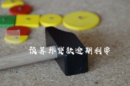 预算外贷款逾期利率 预算外贷款逾期利率