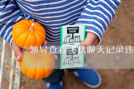 领导查看飞秋聊天记录违法吗 领导查看飞秋聊天记录违法吗