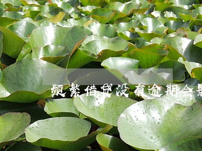 频繁借贷没有逾期会影响房贷吗 频繁借贷没有逾期会影响房贷吗