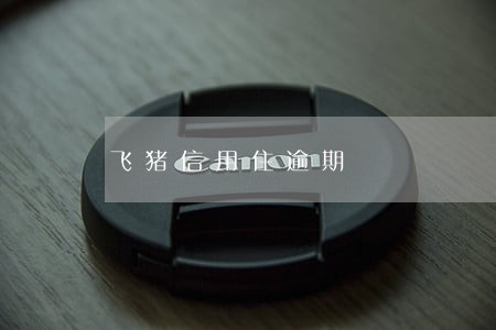 飞猪信用住逾期 飞猪信用住逾期