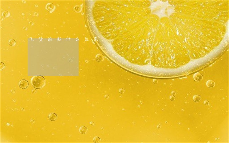 飞贷逾期什么后果 飞贷逾期什么后果