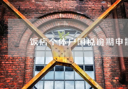 饭店个体户国税逾期申报