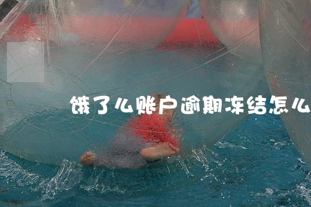 饿了么账户逾期冻结怎么解冻 饿了么账户逾期冻结怎么解冻