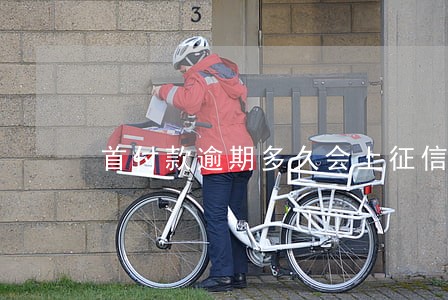 首付款逾期多久会上征信 首付款逾期多久会上征信