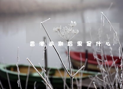 香港逾期后果是什么 香港逾期后果是什么