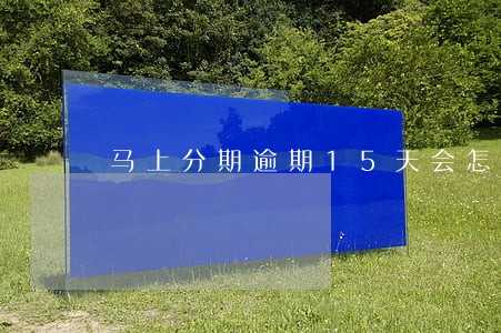 马上分期逾期15天会怎么样 马上分期逾期15天会怎么样