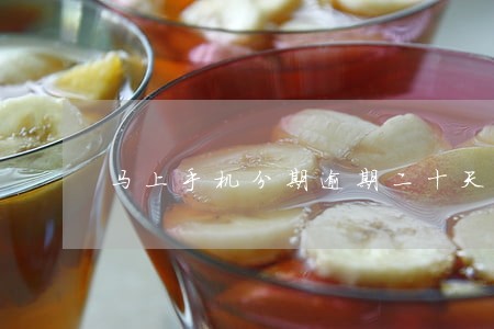 马上手机分期逾期二十天会怎样 马上手机分期逾期二十天会怎样