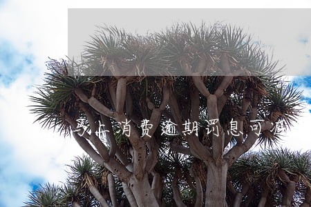 马上消费逾期罚息可减免不 马上消费逾期罚息可减免不
