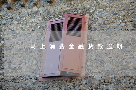 马上消费金融货款逾期 马上消费金融货款逾期