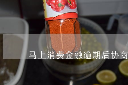 马上消费金融逾期后协商 马上消费金融逾期后协商