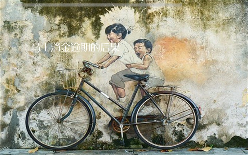 马上消金逾期的后果 马上消金逾期的后果