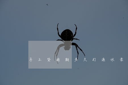 马上贷逾期多久打通讯录 马上贷逾期多久打通讯录