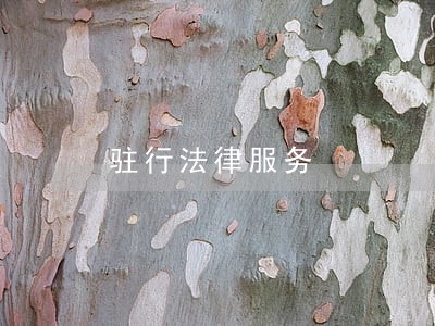 驻行法律服务 驻行法律服务