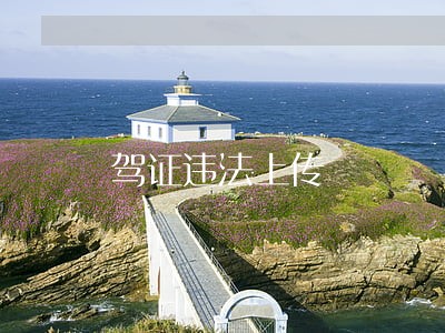 驾证违法上传 驾证违法上传