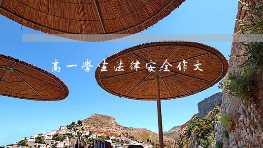 高一学生法律安全作文 高一学生法律安全作文