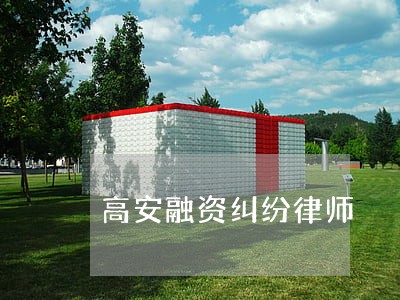高安融资纠纷律师 高安融资纠纷律师
