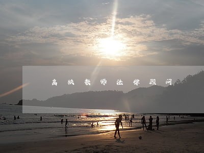 高校教师法律顾问 高校教师法律顾问