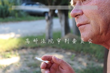 高邮法院审判委员会 高邮法院审判委员会