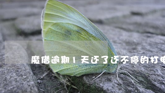 魔借逾期1天还了还不停的打电话 魔借逾期1天还了还不停的打电话
