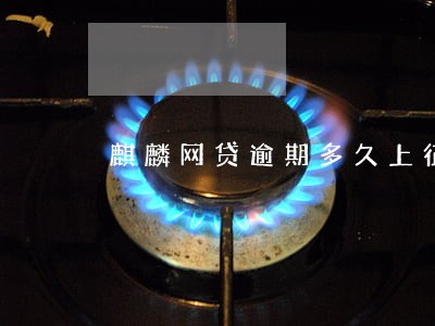 麒麟网贷逾期多久上征信 麒麟网贷逾期多久上征信