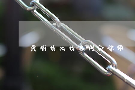 黄埔债权债务纠纷律师 黄埔债权债务纠纷律师