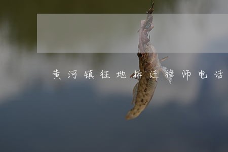 黄河镇征地拆迁律师电话多少 黄河镇征地拆迁律师电话多少
