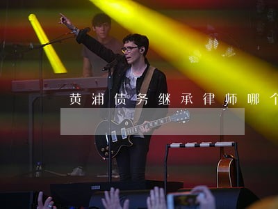 黄浦债务继承律师哪个好 黄浦债务继承律师哪个好