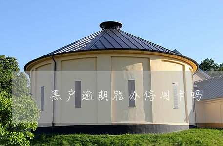 黑户逾期能办信用卡吗 黑户逾期能办信用卡吗