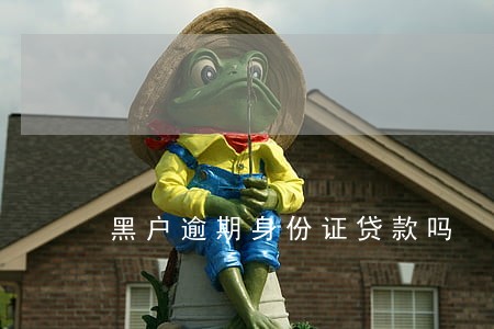 黑户逾期身份证贷款吗 黑户逾期身份证贷款吗